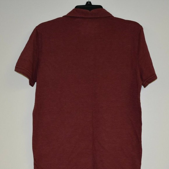 American Eagle Outfitters Men's Polo Shirt Red-NWT - Picture 2 of 3
